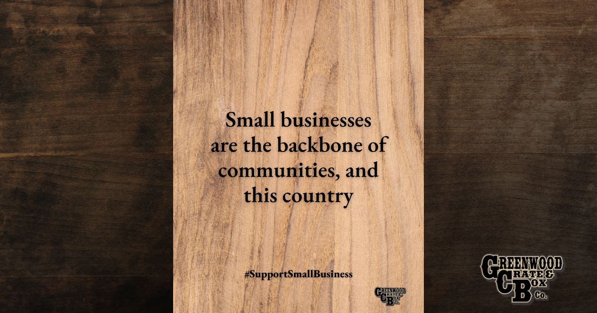 Why wooden crates still make sense for small businesses